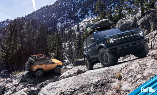 Ford Bronco 2 y 4 puertas, con mejores ángulos de entrada, salida y capacidad de vadeo