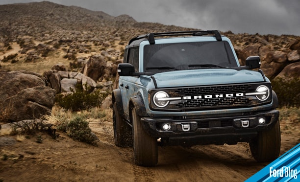 Ford Bronco 2 y 4 puertas, con un Motor 2.7L EcoBoost de 310 caballos de fuerza