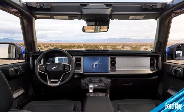 Ford Bronco 2 y 4 cuatro puertas, con pantalla táctil de 12 pulgadas y tecnología Co-Pilot360