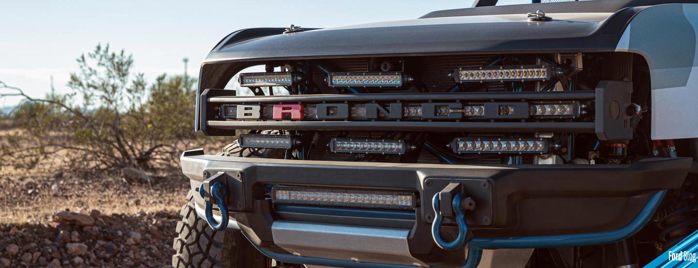 Ford Bronco R Race, el extremo modelo todoterreno diseñado con motor ecoboost para Baja 1000