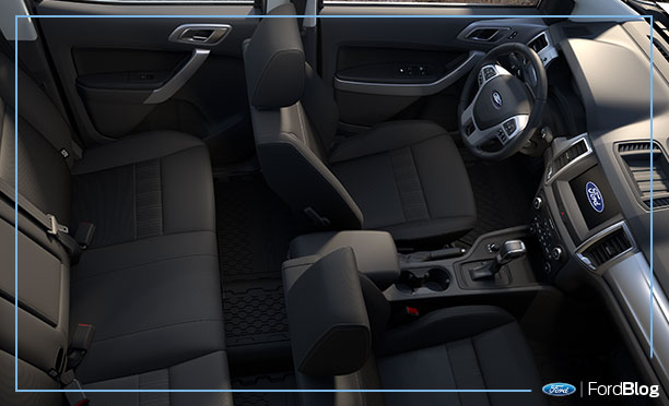 Ford Ranger 2020, con cómodos interiores para disfrutar cada viaje