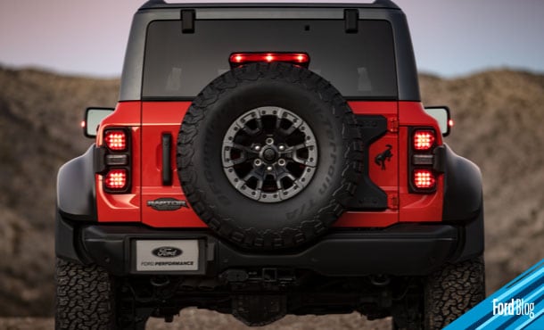 Déjate sorprender por el Imponente Diseño de Ford Bronco Raptor en Exclusivo Color Naranja Lava