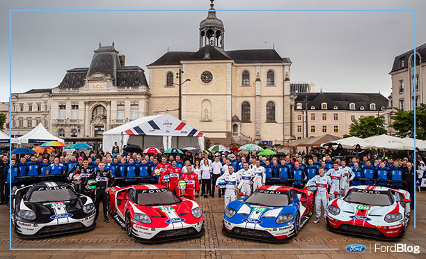 Ford GT en despedida del circuito de Le Mans