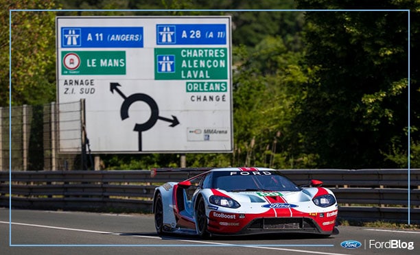 Ford GT realiza pruebas para las 24 horas de Le Mans