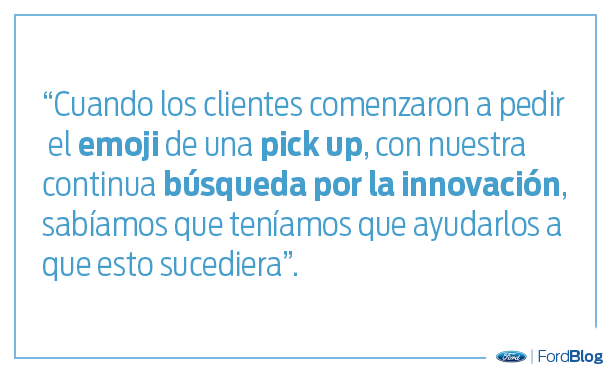 Frase de Todd Eckert en referencia al nuevo emoji de Pick Up