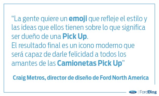 Frase de Craig Metros sobre el diseño del nuevo emoji de Pick Up