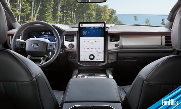 Pantalla Táctil y Tecnologías Todoterreno en Camioneta SUV Ford Expedition Timberline 2023 