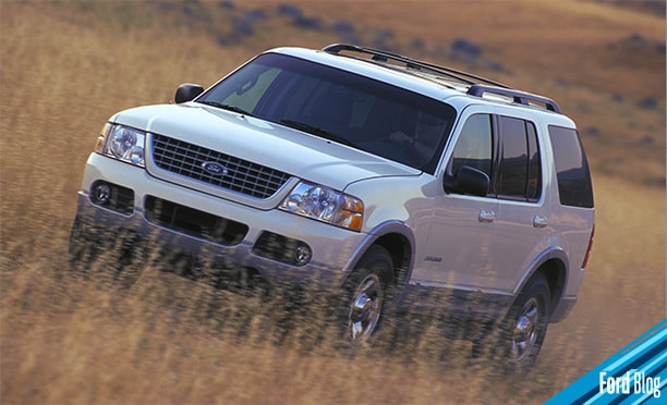 Ford Explorer Tercera Generación, camioneta SUV de 2002 con suspensión trasera independiente