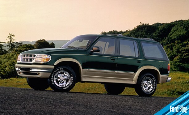 Ford Explorer Segunda Generación SUV, acrónimo que significa Vehículo Deportivo Utilitario