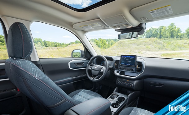 La amplia cajuela de tu Ford Bronco te permitirá llevar tu equipaje con más seguridad