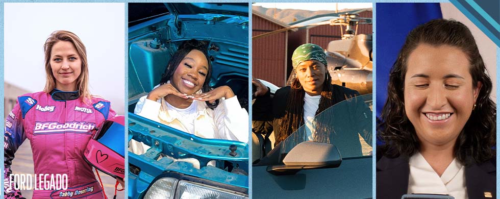 Descubre a las mujeres inventoras, visionarias y entusiastas que forman a Ford y el mundo automotriz