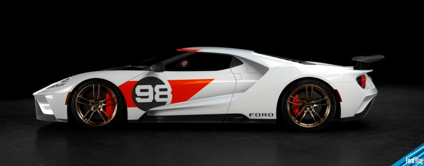 Descubre Ford GT Heritage Edition, superdeportivo con 660 caballos de fuerza