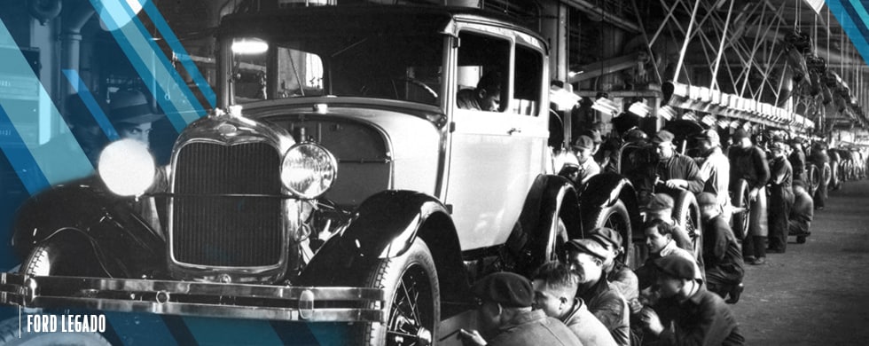 Ford llegó a México en 1925, inició con planta de montaje en la Ciudad de México