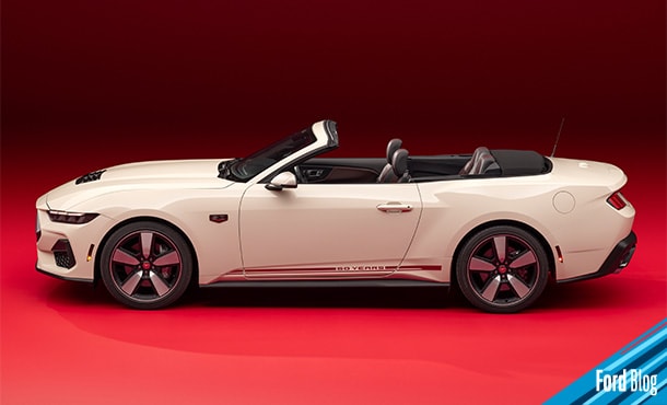 Descubre las características de Ford Mustang Edición Especial retro del Sesenta Aniversario