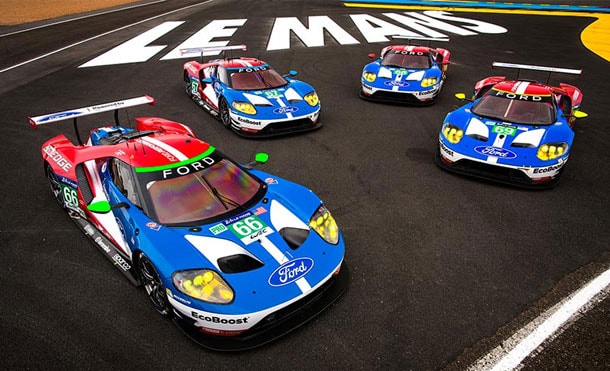 Conoce los autos que conforman el equipo Ford Chip Ganassi Racing en Le Mans 