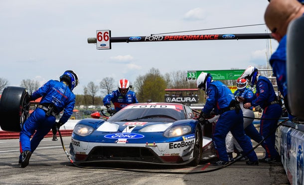 Todo el equipo Ford GT se ha preparado para dar lo mejor de sí