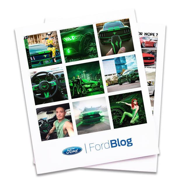 Conoce los shootings y eventos que tiene este Mustang cuya estética está inspirada en Tron