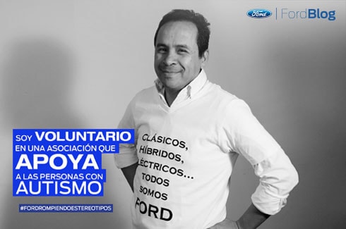 Empleado de Ford es voluntario en una asociación que apoya el autismo. La satisfaccion trasciende 					