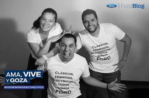 Tres empleados de Ford muestran que aman, viven y gozan su trabajo día a día