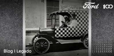 Los Primeros Vehículos de Transporte Público eran Ford Modelo T modificados. Conoce la historia