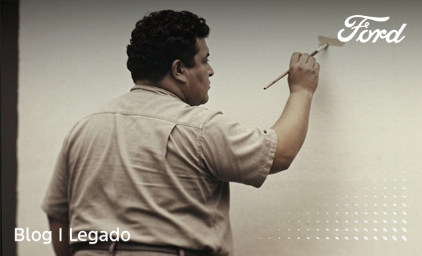 Descubre de qué trata el Mural pintado por Diego Rivera para Ford en Detroit