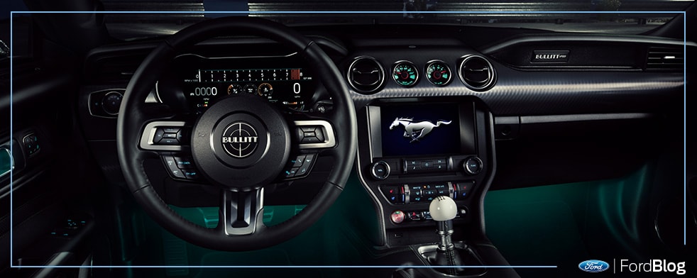 El lujoso y tecnológico tablero del Ford Mustang Bullitt 2019