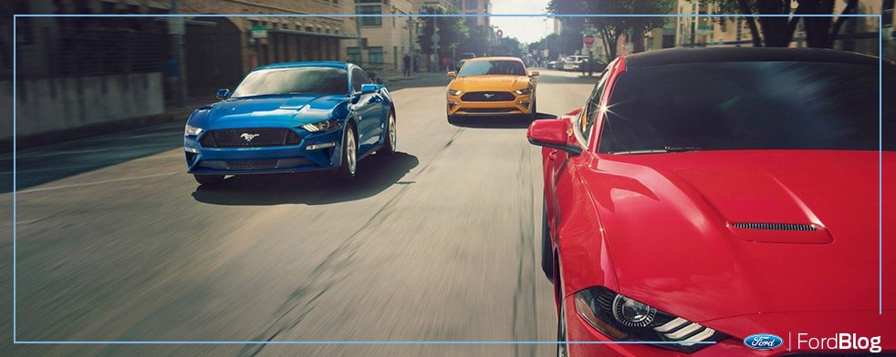 Ford Mustang 2019 automatico, con motor EcoBoost para mayor potencia y eficiencia