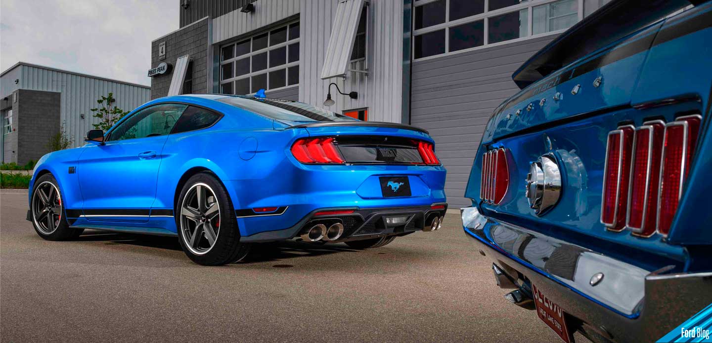 Detalles interiores de Ford Mustang Mach 1 2021, heredero del legendario modelo 1969