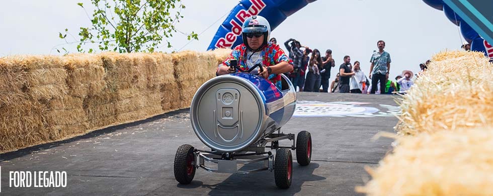 Soapbox Race, colaboración entre Red Bull y Ford, fue un emocionante concurso de autos artesanales