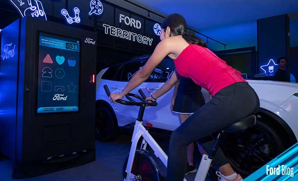 Sesiones de indoor cycling en Síclo Fest con participación de Ford de México y la comunidad