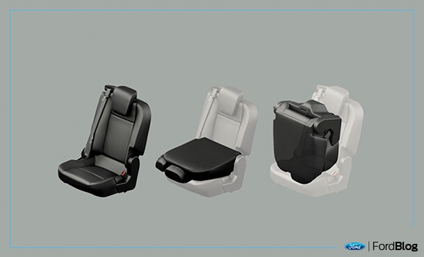 Ford Transit Custom 2020 equipada con asientos desmontables para mayor capacidad