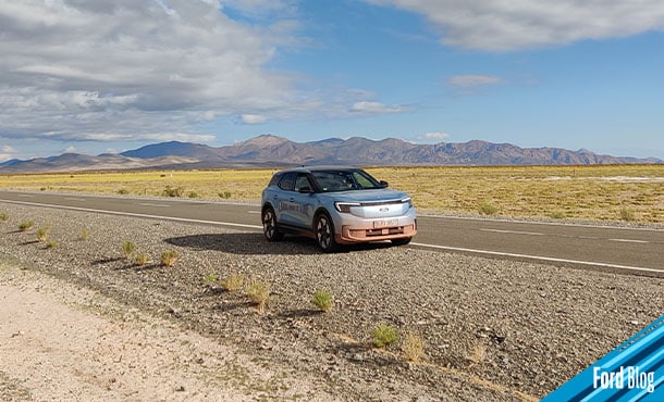 Viajando 30 mil kilómetros, Ford Explorer Eléctrica se cargó en tomas de pared y baterías portátiles