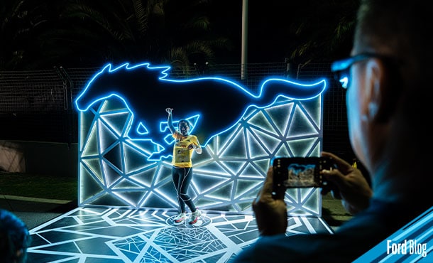 Solidaridad y Tecnología: Ford Mustang Mach E y Ford Maverick HEV estuvieron durante Wings for Life