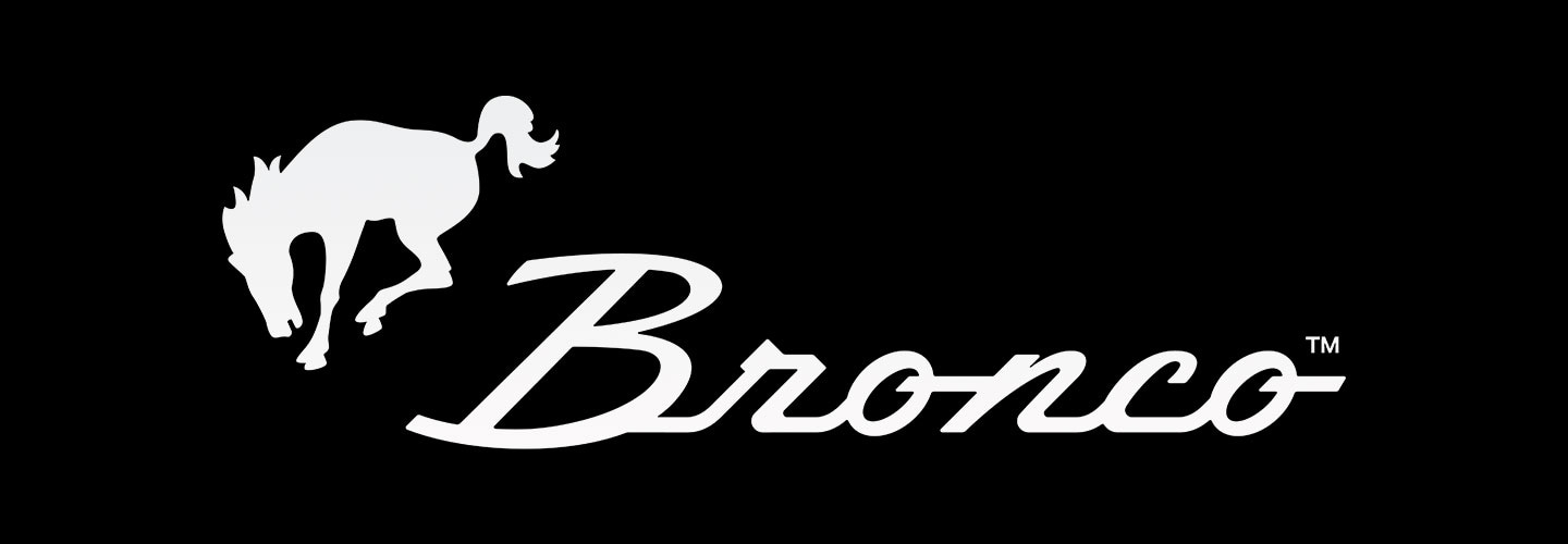 El Logo Original del Vehículo Todoterreno Ford Bronco simboliza sus capacidades Offroad