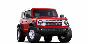 Edición Especial Vintage de Colección de Camioneta SUV Todoterreno Ford Bronco Heritage 4 Puertas