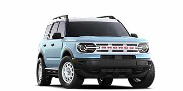 Edición Limitada Vintage de la Camioneta SUV Todoterreno Ford Bronco Sport