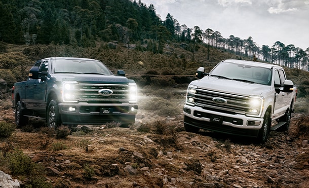 Asombroso diseño exterior y detalles exclusivos en versiones King Ranch y Platinum de Ford F250 2025