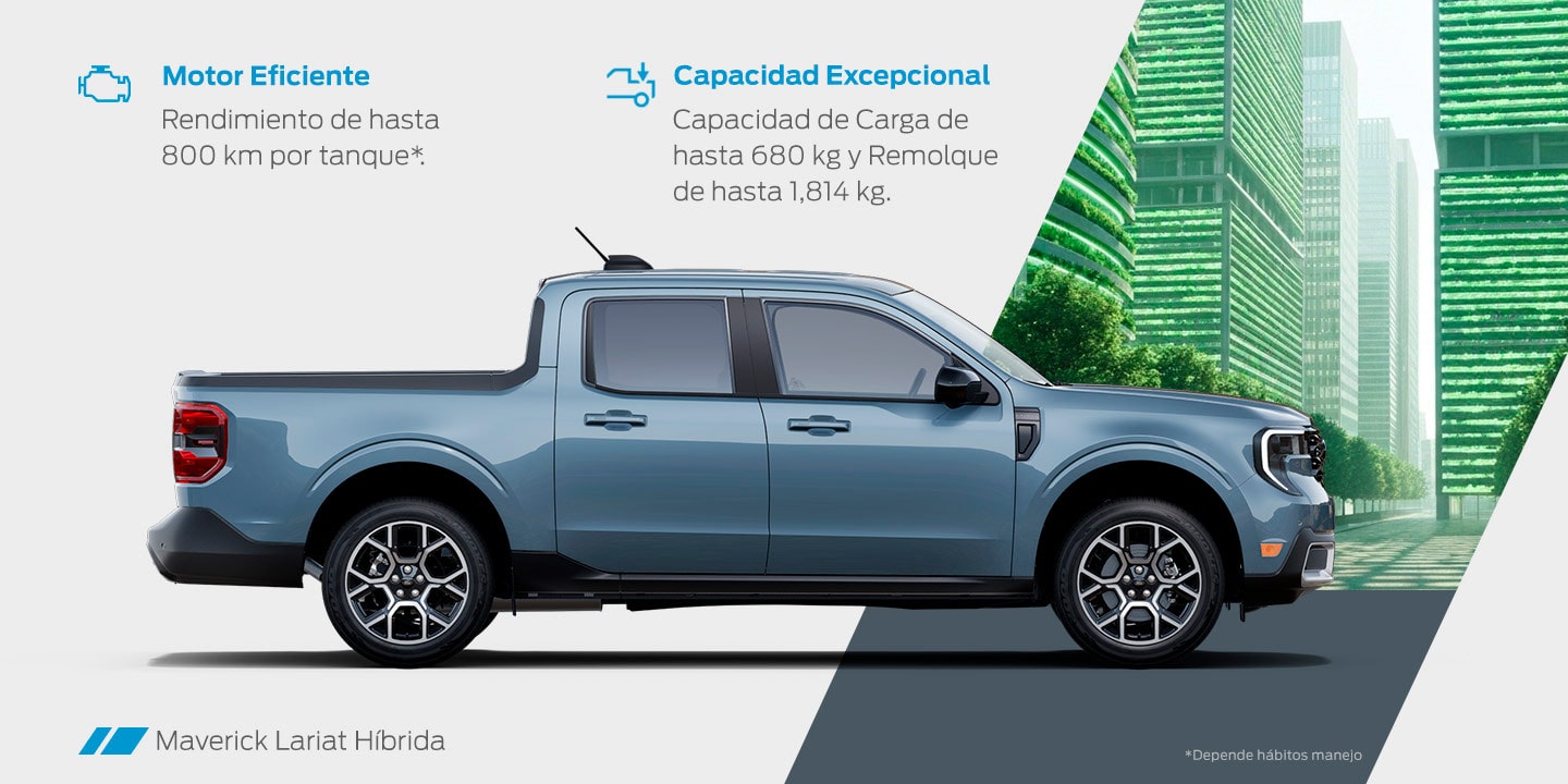 Ford Maverick 2026, Camioneta Pickup de Extraordinario Rendimiento, Gran Capacidad y Tecnología