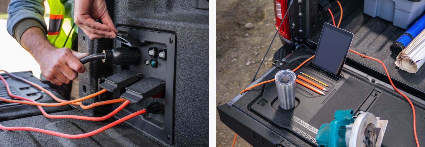 Toma de Fuerza en Camioneta Pickup Ford Lobo Híbrida 2022 con Capacidad de Fuerza y Arrastre