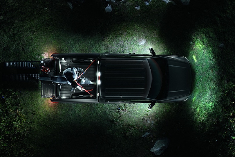 Máxima visibilidad del área alrededor de tu Ford Lobo 2026, Pickup con Iluminación de Zona 360