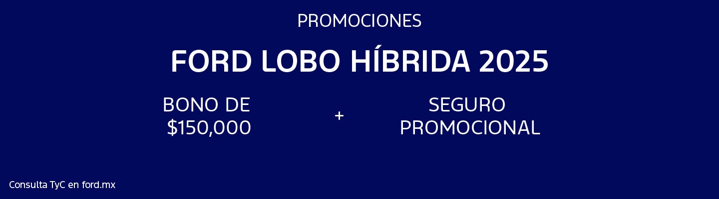 Promociones Ford Lobo 2025
