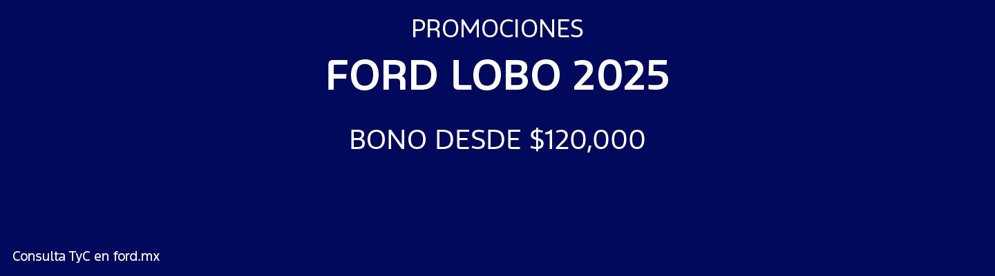 Promociones Ford Lobo 2025