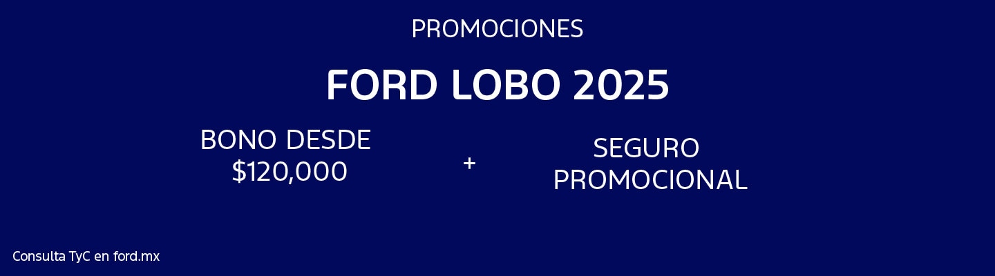 Promociones Ford Lobo Lariat 2025
