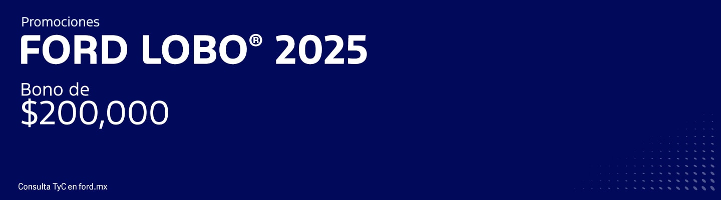 Promociones Ford Lobo 2025
