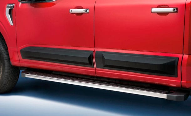 Accesorios Originales como Molduras de Puertas para Protección de Camioneta Pickup Ford Lobo 