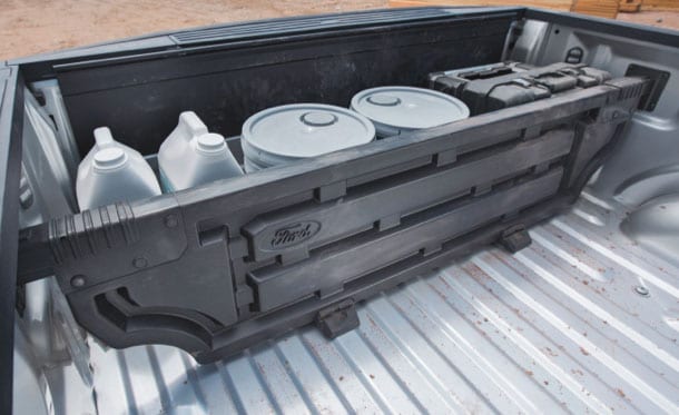 Accesorios como Divisor para Organizar la Batea de Camioneta Pickup Ford Lobo 