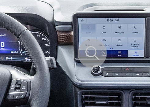 Ford Maverick 2023, Camioneta Pickup con una Pantalla de Velocímetro, tacómetro e Instrumentos