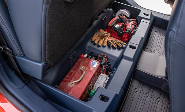 Cajón de Almacenamiento en Asientos Traseros de Pickup Compacta Ford Maverick 2024