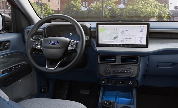 Nuevo Panel de Instrumentos de 8 pulgadas equipado en la Pickup Compacta Ford Maverick 2025