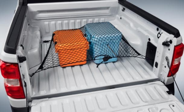 Conoce los Accesorios Originales Ford Maverick 2022 pickup Ciclismo como la red de caja vertical